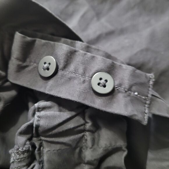 Everlane size XL Dress shift adjsutable straps elastic stretch open button - Picture 6 of 12